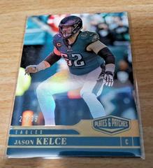 Jason Kelce [Gold] #126 Football Cards 2023 Panini Plates and Patches Prices