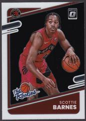 Scottie Barnes #4 Basketball Cards 2021 Panini Donruss Optic The Rookies Prices