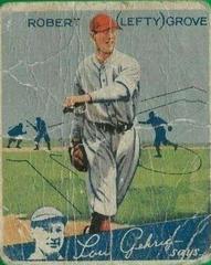 Lefty Grove Baseball Cards 1934 World Wide Gum Prices
