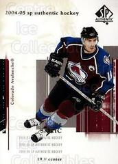 Joe Sakic Hockey Cards 2004 SP Authentic Prices