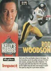 Rod Woodson #10 Football Cards 1993 Skybox Impact Kelly Magic Prices
