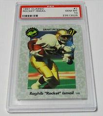 Rocket Ismail Football Cards 1991 Classic Prices