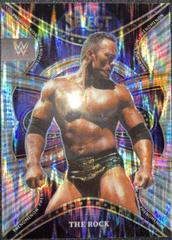 The Rock [Silver Prizm] Wrestling Cards 2022 Panini Select WWE Phenomenon Prices