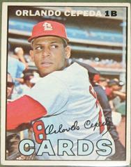 Orlando Cepeda Baseball Cards 1967 Topps Prices