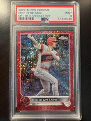 Shohei Ohtani [SP Variation Red Speckle] #1 Baseball Cards 2022 Topps Chrome Prices