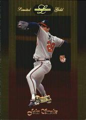 John Smoltz [Gold] #74 Baseball Cards 1996 Leaf Limited Prices