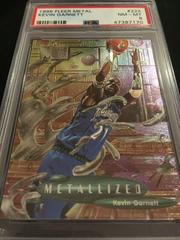 Kevin Garnett #224 Basketball Cards 1996 Fleer Metal Prices