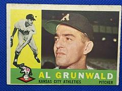 Al Grunwald #427 Baseball Cards 1960 Topps Prices