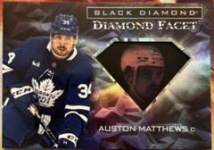 Auston Matthews #DF-AM Hockey Cards 2022 Upper Deck Black Diamond Facet Prices