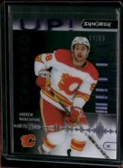Andrew Mangiapane [Purple] #CU-AM Hockey Cards 2022 Upper Deck Synergy Cranked Up Prices