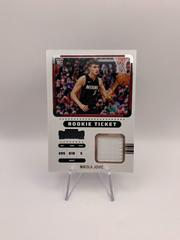 Nikola Jovic #RTS-NJM Basketball Cards 2022 Panini Contenders Rookie Ticket Swatches Prices
