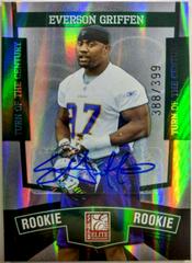 Everson Griffin [Turn of the Century Autograph] #180 Football Cards 2010 Panini Donruss Elite Prices