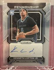 Kenneth Lofton Jr. #RP-KLM Basketball Cards 2022 Panini Prizm Rookie Penmanship Autographs Prices