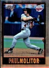 Paul Molitor Baseball Cards 1997 Topps Chrome Prices