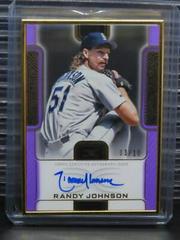 Randy Johnson [Purple] Baseball Cards 2023 Topps Definitive Framed Autograph Collection Prices