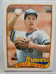 Billy Spiers Baseball Cards 1989 Topps Traded Prices