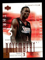 Samuel Dalembert [Copper] #118 Basketball Cards 2001 Upper Deck Flight Team Prices