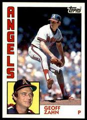 Geoff Zahn #468 Baseball Cards 1984 Topps Prices