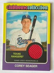 Corey Seager #CCR-CS Baseball Cards 2024 Topps Heritage Clubhouse Collection Relic Prices