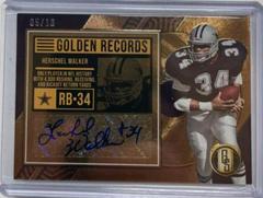 Herschel Walker #GRS-HWA Football Cards 2022 Panini Gold Standard Golden Records Signatures Prices