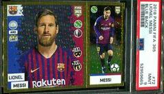 Lionel Messi [Blue Back] #72 Soccer Cards 2018 Panini FIFA 365 Prices