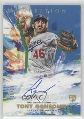 Tony Gonsolin [Blue] #TGO Baseball Cards 2020 Topps Inception Rookies & Emerging Stars Autographs Prices