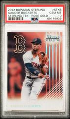 Xander Bogaerts [Rose Gold] #ST-XB Baseball Cards 2022 Bowman Sterling Tek Prices