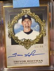 Trevor Hoffman Baseball Cards 2022 Topps Gilded Collection Gold Framed Hall of Famer Autographs Prices