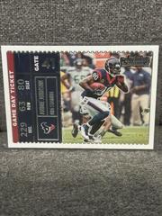 Andre Johnson [Silver] Football Cards 2022 Panini Contenders Game Day Ticket Prices