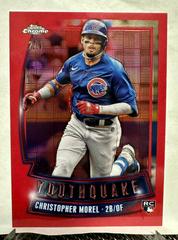 Christopher Morel [Red] #YQ-49 Baseball Cards 2023 Topps Chrome Youthquake Prices
