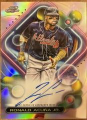 Ronald Acuna Jr. #CCA-RA Baseball Cards 2023 Topps Cosmic Chrome Autographs Prices