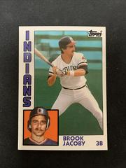 Brook Jacoby #55T Baseball Cards 1984 Topps Traded Tiffany Prices