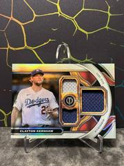 Clayton Kershaw Baseball Cards 2023 Topps Tribute Triple Relics Prices