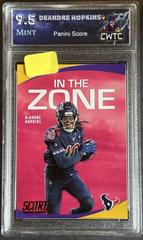 DeAndre Hopkins #IZ-DH Football Cards 2020 Panini Score in the Zone Prices