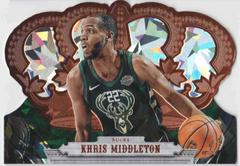 Khris Middleton [Base Crystal] Basketball Cards 2017 Panini Crown Royale Prices