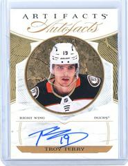 Troy Terry #AF-TT Hockey Cards 2022 Upper Deck Artifacts Auto Facts Prices