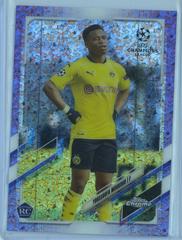 Youssoufa Moukoko [Purple Mini Diamond] Soccer Cards 2020 Topps Chrome UEFA Champions League Prices