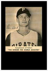 Don Hoak Baseball Cards 1959 Kahn's Wieners Prices