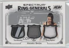 Hikaru Shida #RL-14 Wrestling Cards 2021 Upper Deck AEW Spectrum Ring Generals Relics Prices