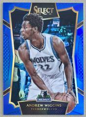 Andrew Wiggins [Blue Prizm] #1 Basketball Cards 2015 Panini Select Prices