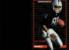 Tim Brown #342 Football Cards 1992 Pinnacle Prices