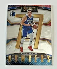 Luka Doncic #10 Basketball Cards 2022 Panini Select Numbers Prices