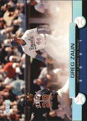 Greg Zaun #110 Baseball Cards 2001 Stadium Club Prices