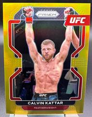 Calvin Kattar [Gold] Ufc Cards 2022 Panini Prizm UFC Prices
