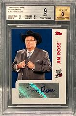 Jim Ross Wrestling Cards 2009 Topps WWE Autographs Prices