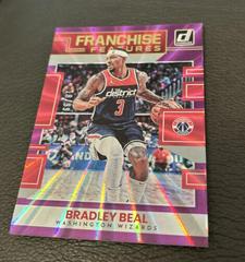 Bradley Beal [Purple Laser] #15 Basketball Cards 2022 Panini Donruss Franchise Features Prices