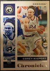 Corey Kispert Basketball Cards 2021 Panini Chronicles Draft Picks Prices