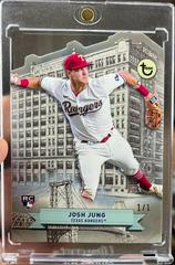 Josh Jung [60 Broadway Platinum Die Cut] #26 Baseball Cards 2023 Topps Brooklyn Collection Prices