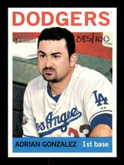 Adrian Gonzalez [Mini] #472 Baseball Cards 2013 Topps Heritage Prices
