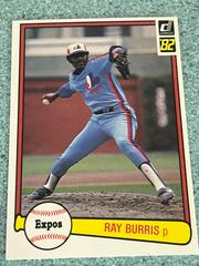 Bertram Burris #414 Baseball Cards 1982 Donruss Prices